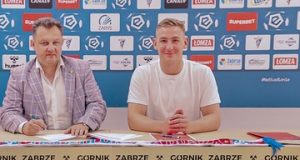 Кевін Бролл — футболіст «Гурніка» Забже Кевін Бролл — футболіст «Гурніка» Забже