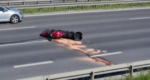 Мотоцикліст врізався в рейки та загинув на місці Смертельна ДТП за участю мотоцикліста на S8