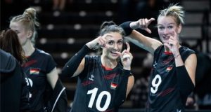 Волейболістки Ліги націй: Німеччина – Канада. Пряме включення та результат Волейболістки Ліги націй: Німеччина – Канада. Пряме включення та результат