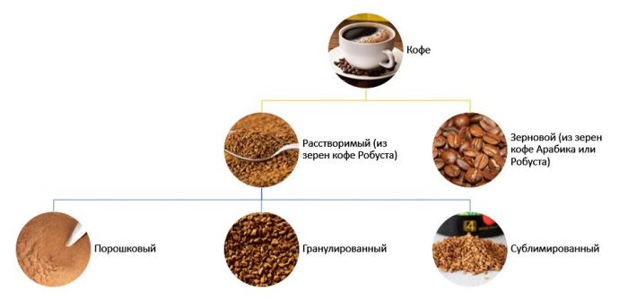Класифікація кави