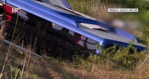 Аварія автобуса в Хорватії. Маріуш Чарка: ідентифіковано всіх тих, хто вижив у аварії Місце аварії польського автобуса в Хорватії