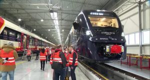 Гура Кальварія. Флірт не служитиме старим платформам. Для пасажирів Koleje Mazowiecka відбудеться пересадка Презентація нових поїздів SKM