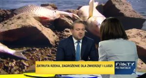 Яцек Оздоба, заступник міністра довкілля у «Фактах по фактах» на Одері: служби не працювали, мають бути відставки Прикраса: наслідки треба малювати