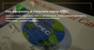 Оформлення карти АТЕС у 2022 році Оформлення карти АТЕС у 2022 році