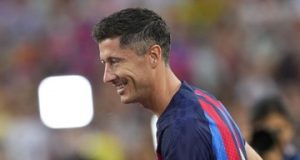 Роберт Левандовскі з першою премією в Барселоні Роберт Левандовскі з першою премією в Барселоні