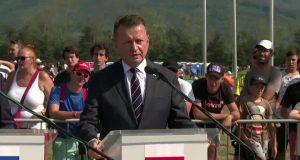 Словаччина. З вересня Польща та Чехія беруть на себе охорону повітряного простору Словаччини. Маріуш Блащак: ми поділяємо загрози, які існують у нашій частині Європи Блащак: Я дуже радий, що ми підписали спільну декларацію про співпрацю в охороні повітряного простору над Словаччиною