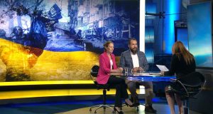 Війна в Україні. Пьотр Лукасевич та Катажина Пелчинська-Наленч про сценарій руйнування Кримського мосту Лукасевич: Українці з початку війни проходили партизанську практику в армійському масштабі