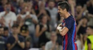 Свої голи Роберт Левандовскі присвятив дружині. «Того дня у неї був день народження» Свої голи Роберт Левандовскі присвятив дружині. «Того дня у неї був день народження»