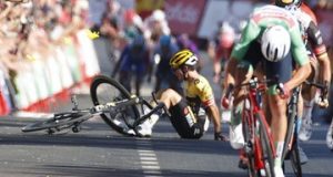 Вуельта Іспанії: травмований Прімож Рогліч знявся з гонки Вуельта Іспанії: травмований Прімож Рогліч знявся з гонки