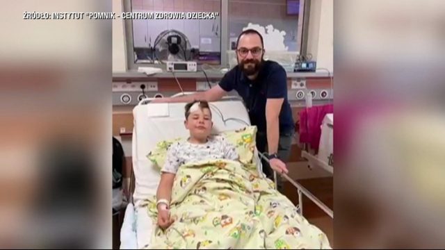 Знакова операція в Польщі.  10-річному підлітку видалили пухлину головного мозку, не розтинаючи череп