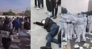 Китай: заворушення на найбільшій у світі фабриці iPhone. Сутички з правоохоронними органами Китай: заворушення на найбільшій у світі фабриці iPhone. Сутички з правоохоронними органами