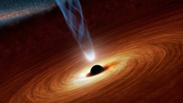 Надмасивна чорна діра поглинула зірку.  Вчені побачили це вперше