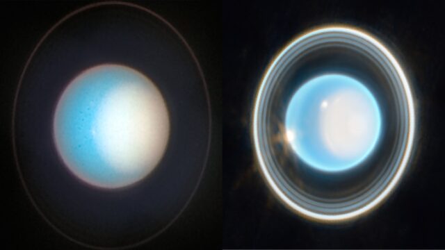 Незвичайні кільця Урана.  NASA показало фото з телескопа Webb