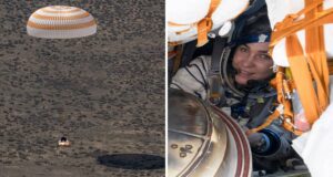 Російська капсула приземлилася в Казахстані. Космонавти на борту Російська капсула приземлилася в Казахстані. Космонавти на борту