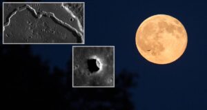 Проривне відкриття на Місяці. Має розгалужену мережу тунелів Проривне відкриття на Місяці. Має розгалужену мережу тунелів