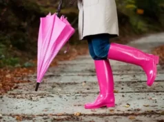 З чим носити гумові чоботи для дівчаток