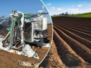 Вона побачила на небі щось дивне. Вони виявили об'єкт розміром з автомобіля в полі Вона побачила на небі щось дивне. Вони виявили об'єкт розміром з автомобіля в полі