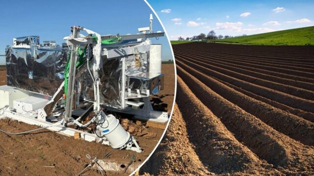 Вона побачила на небі щось дивне. Вони виявили об'єкт розміром з автомобіля в полі
