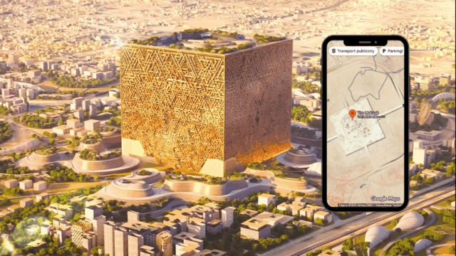 Світ дивиться на гігантський куб у пустелі. Ефекти вже видно із супутника
