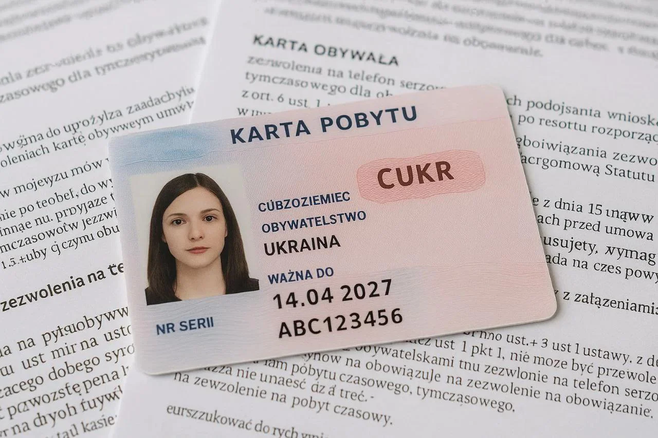 Карта побиту CUKR гражданки Украины с сроком действия до 2027 года