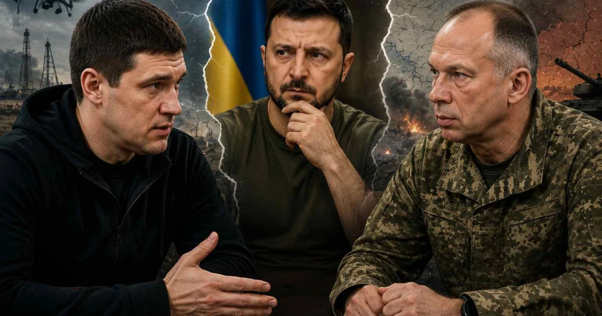 Президент Зеленський у центрі напруги між представниками Міноборони та Генштабу на тлі розколу та війни в Україні