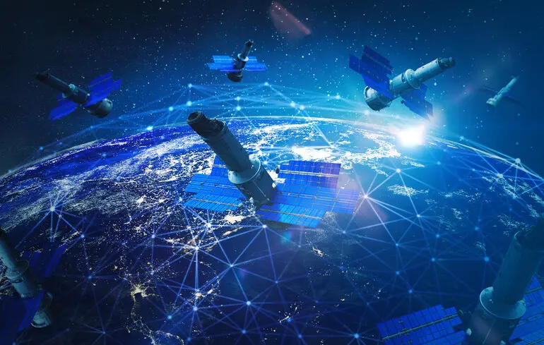 Супутникова мережа Tianwu Constellation над Землею для моніторингу стихій
