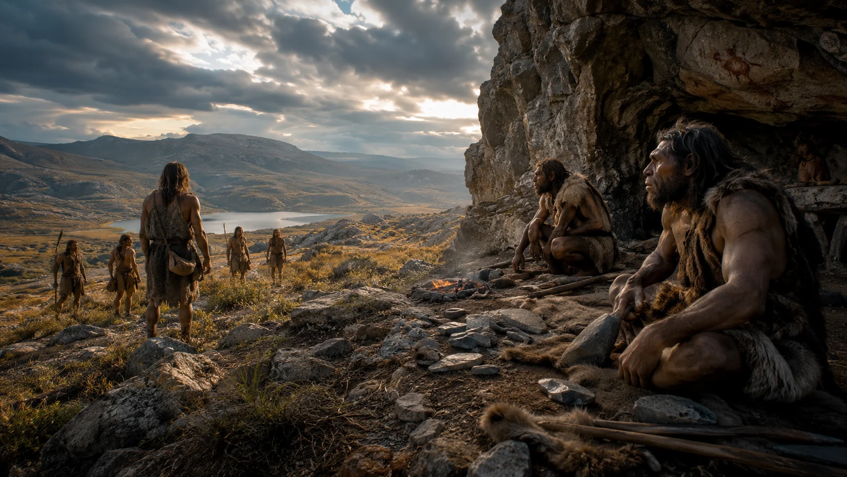 Неандертальці та Homo sapiens біля печери Ючагізлі II в Туреччині