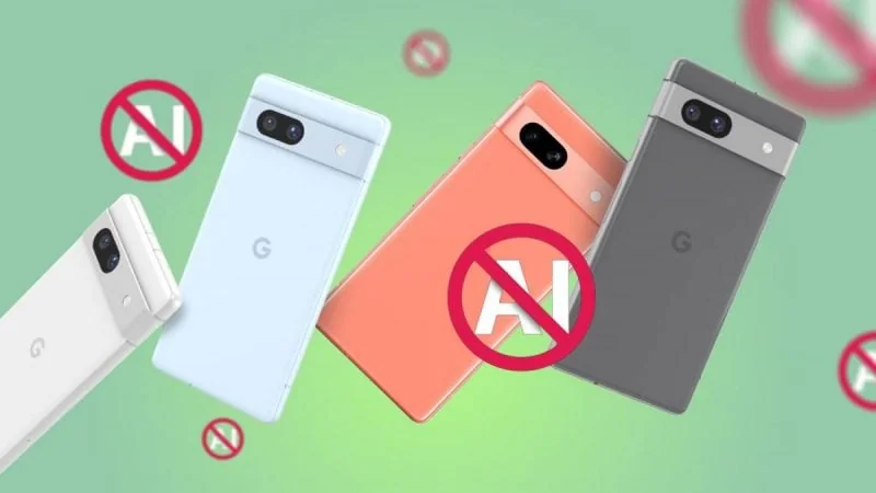 Смартфони Google Pixel з позначками заборони AI як моделі без підтримки
