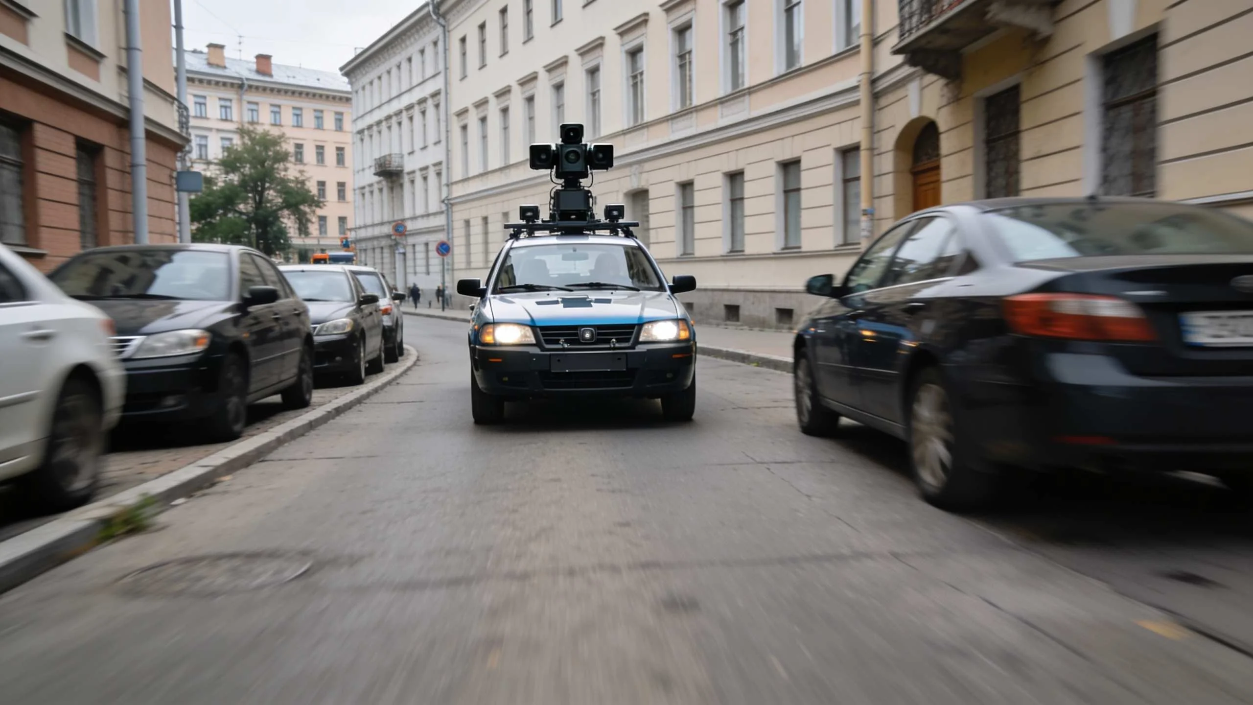 Автомобіль-сканер з камерами на даху контролює парковку в Німеччині