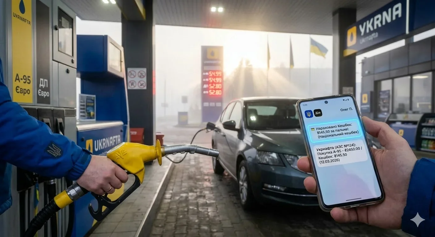 Ціни на дизель та пальне на АЗС України під час заправки авто