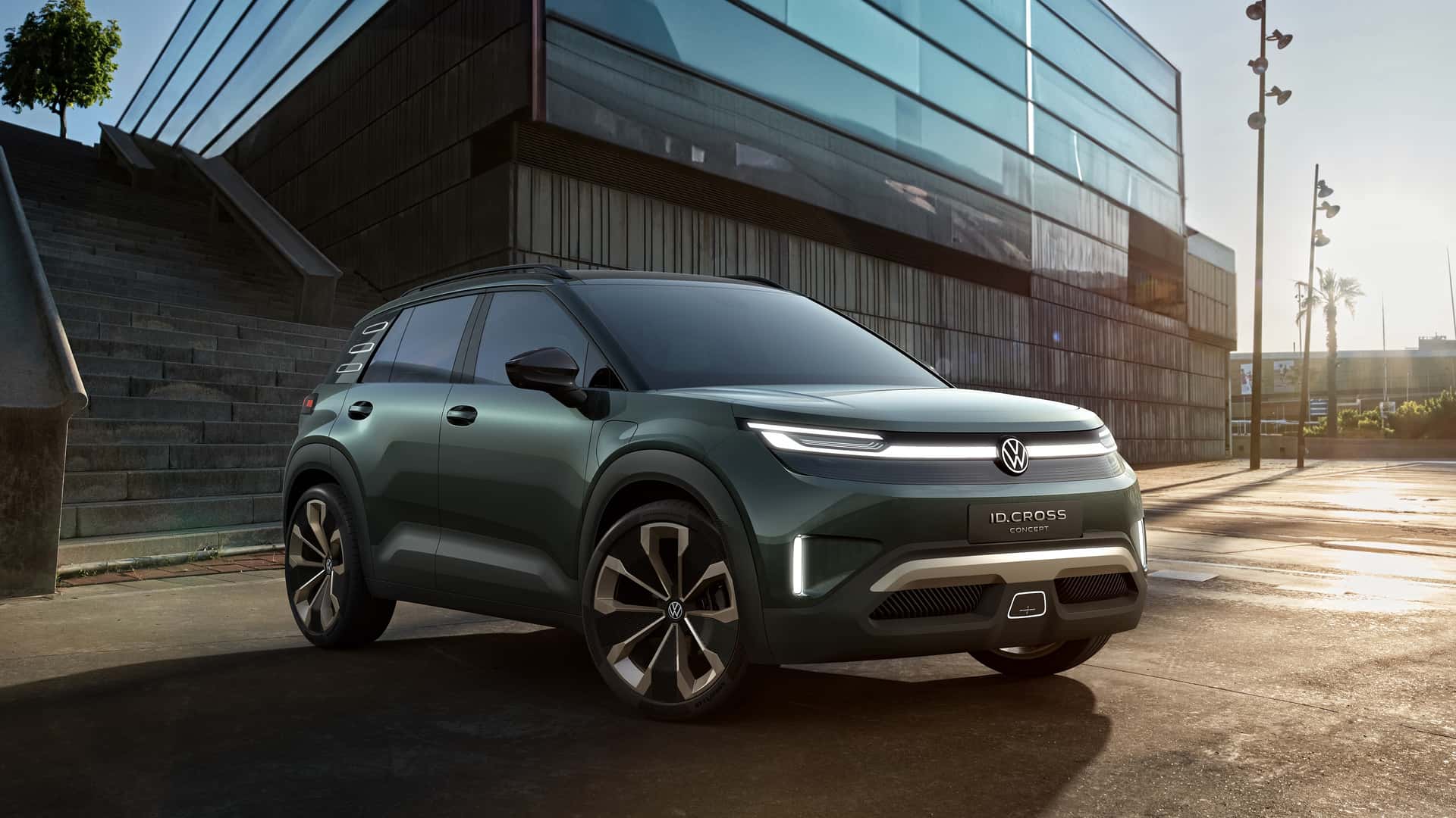 Volkswagen ID. Cross компактний електричний кросовер з лаконічним дизайном