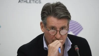 Себастьян Коу на заседании Совета World Athletics по санкциям